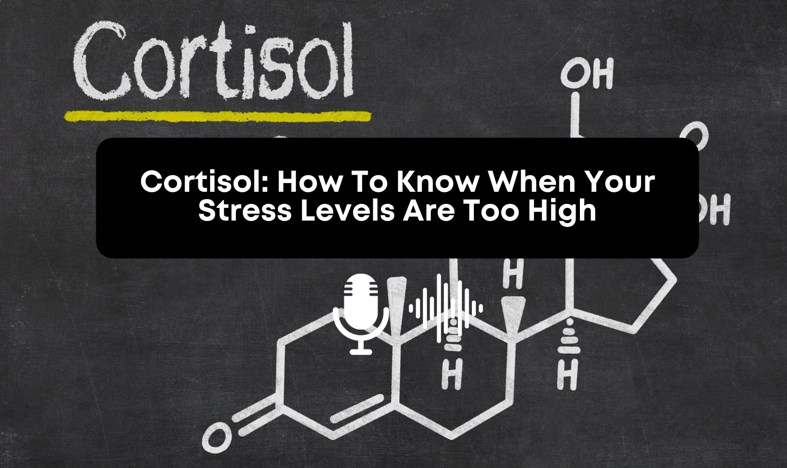 [Audio] Cortisol How To Know When Your Stress Levels Are Too High Tolman Self Care