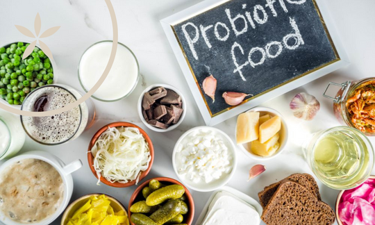 Selection of probiotic foods that boost weight loss