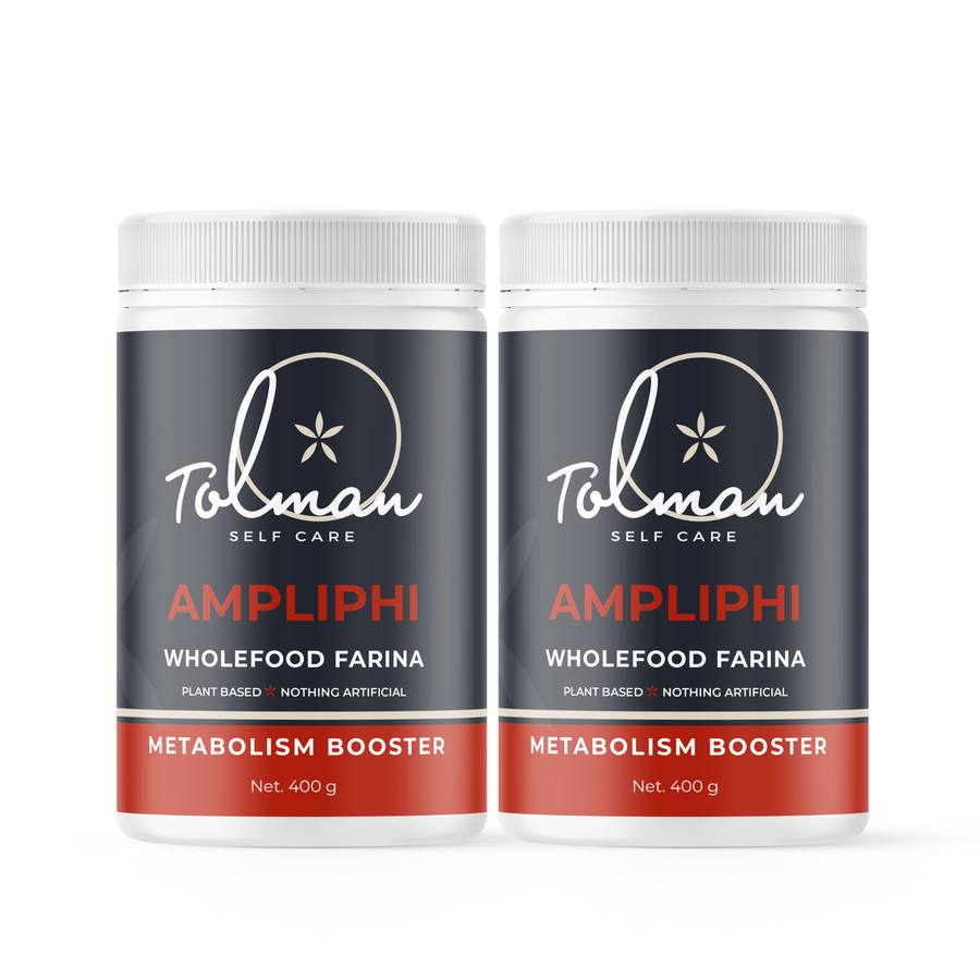 AMPLIPHI Ground Whole Food Meal Replacement Drink (2 x 400g) 