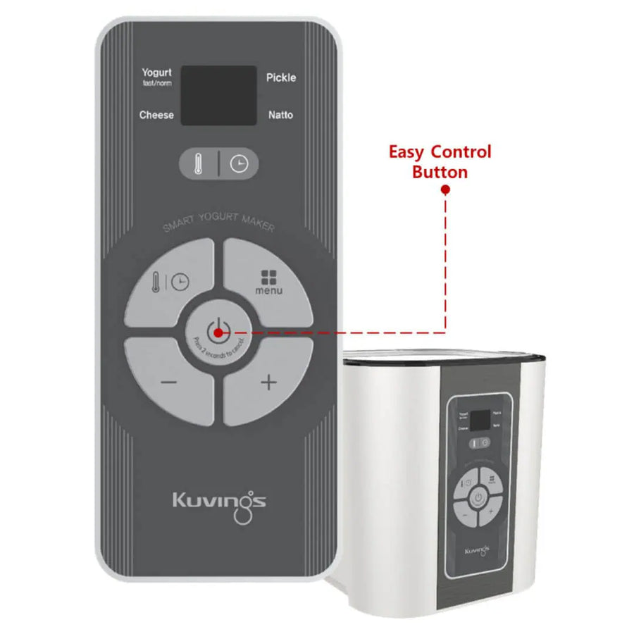 Kuvings Greek Yogurt & Cheese Maker (Silver)