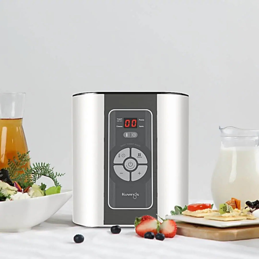 Kuvings Greek Yogurt & Cheese Maker (Silver)